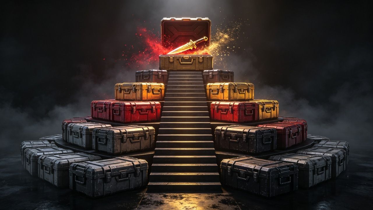 CS2 case tier list - S A B C D ranking over CS2 cases
