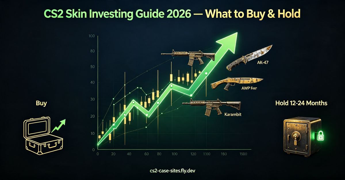CS2 skin investing guide 2026 — which skins, stickers, and cases to buy and hold for long-term profit